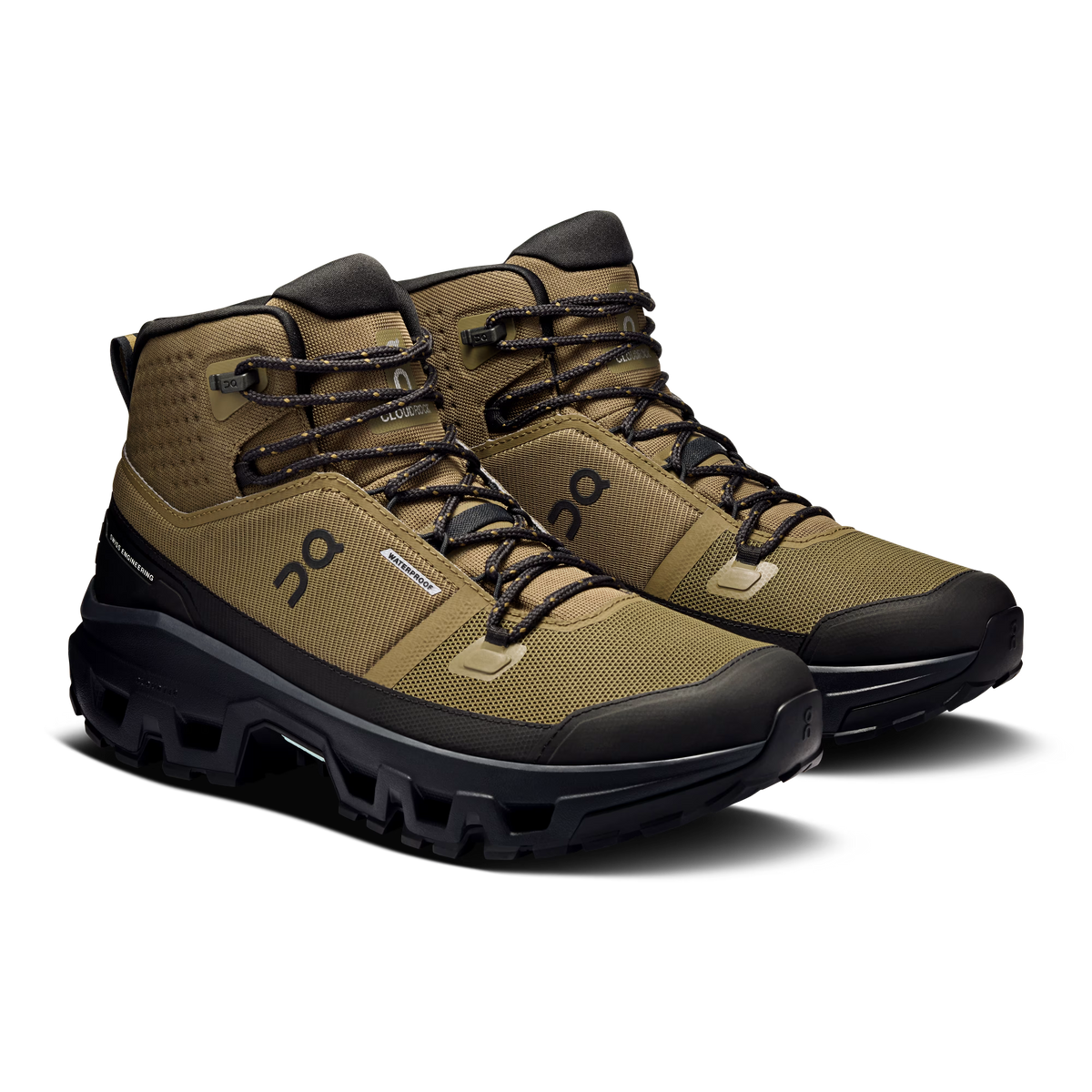 On Cloudrock Mid Waterproof - Hunter | Black