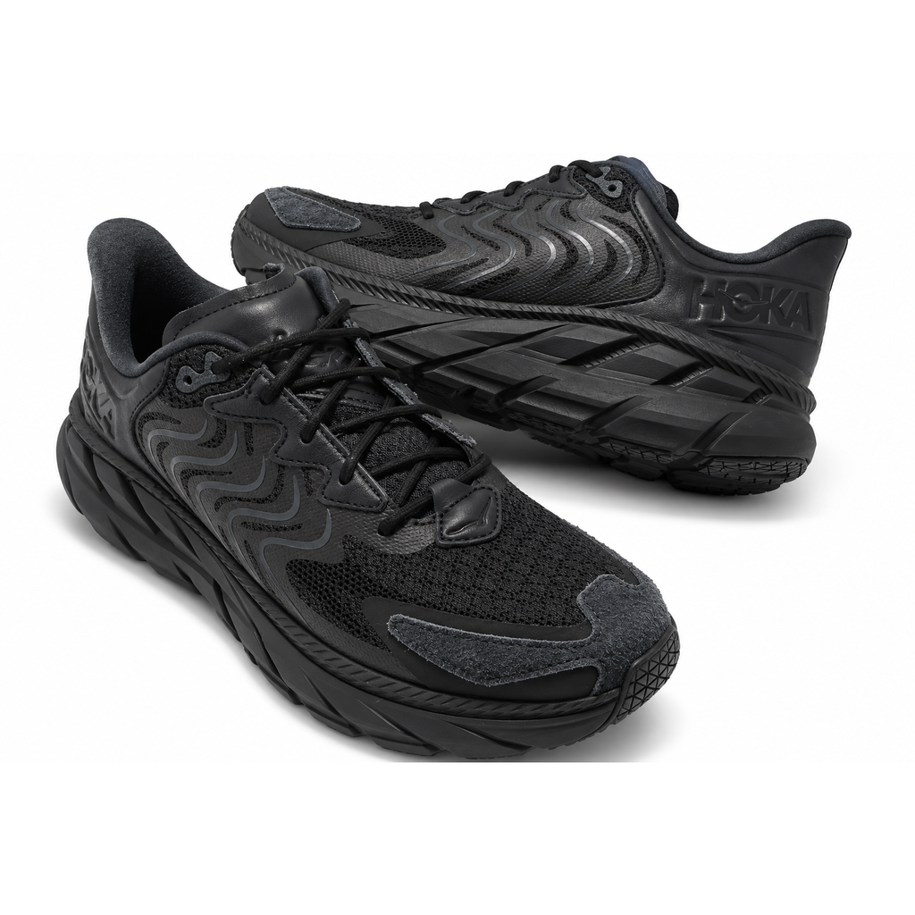 Hoka - Clifton LS | Black/Asphalt