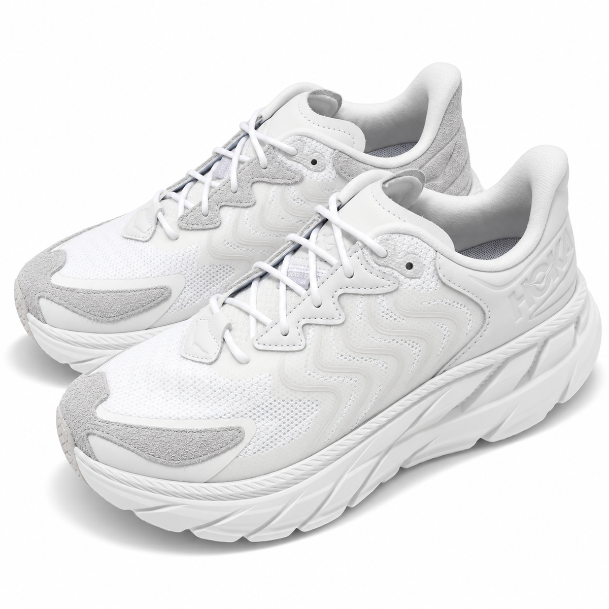 Hoka - Clifton LS | White/Nimbus Cloud