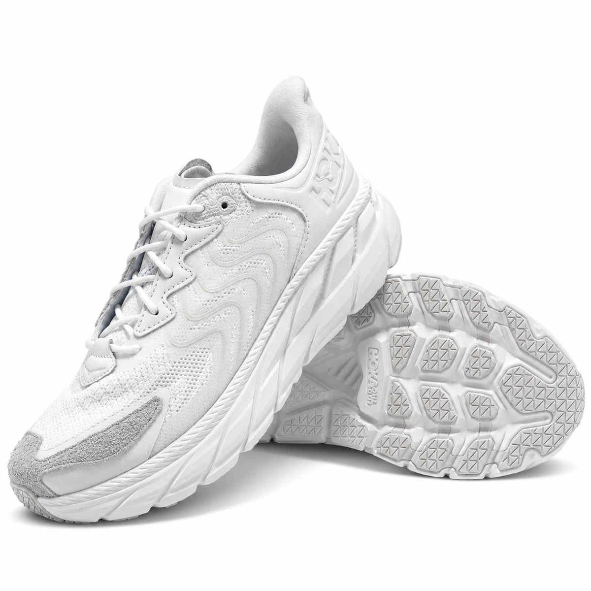 Hoka - Clifton LS | White/Nimbus Cloud