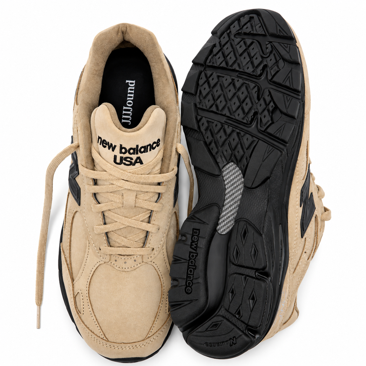JJJJound x New Balance 990v3 | Beige/Black