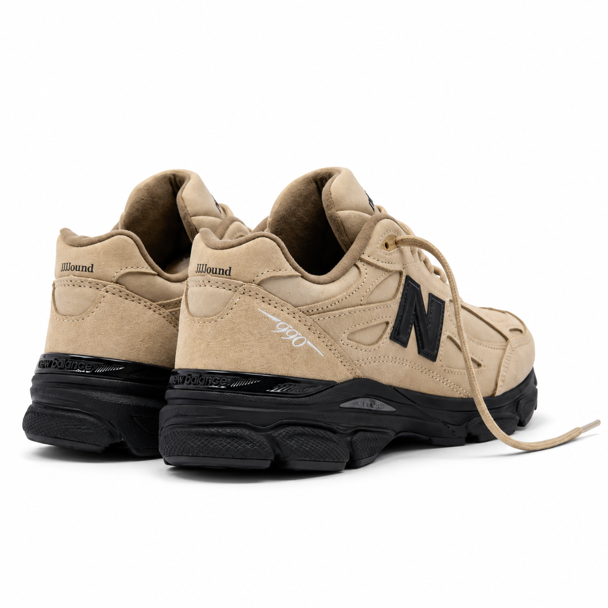 JJJJound x New Balance 990v3 | Beige/Black