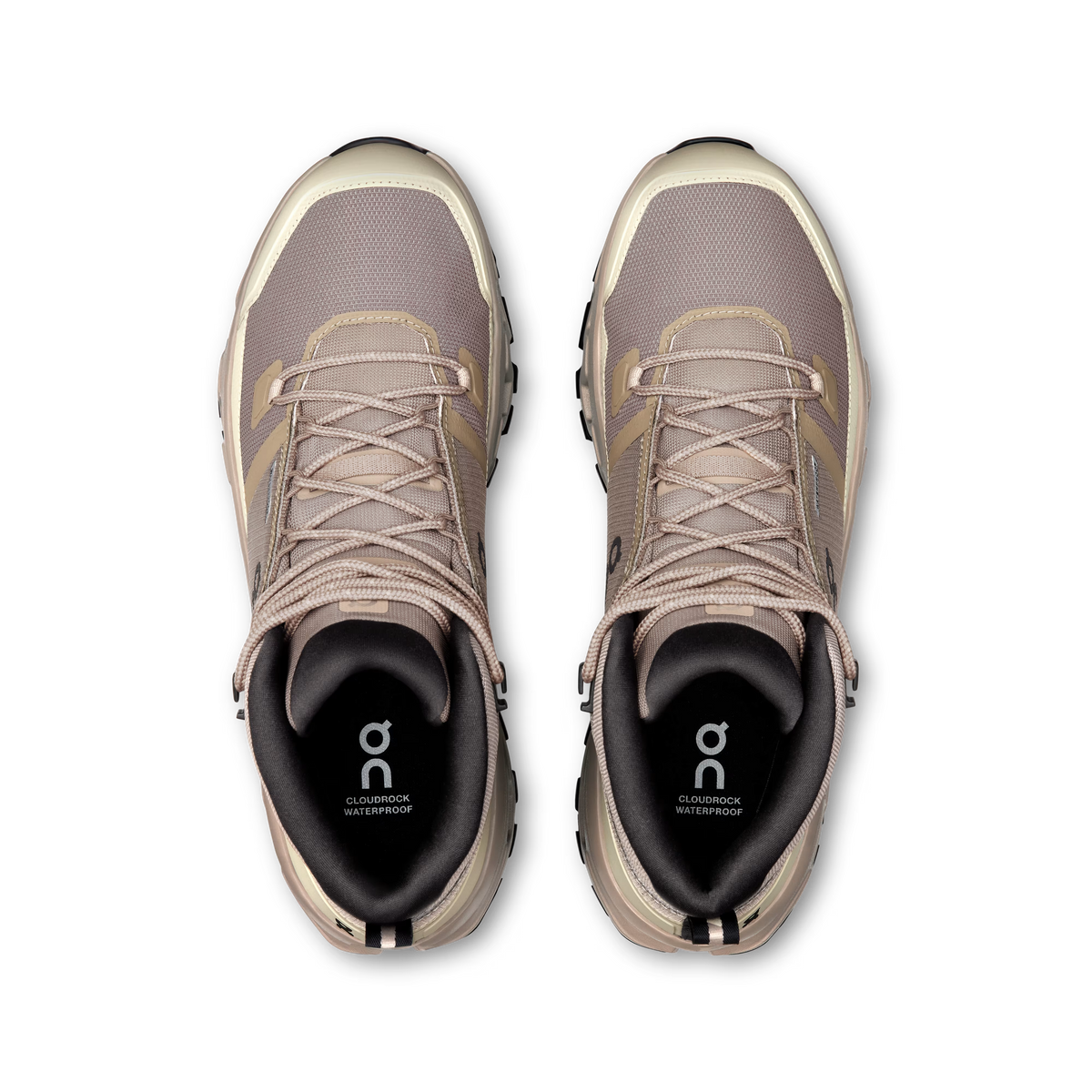 On Cloudrock Mid Waterproof - Cinder | Desert