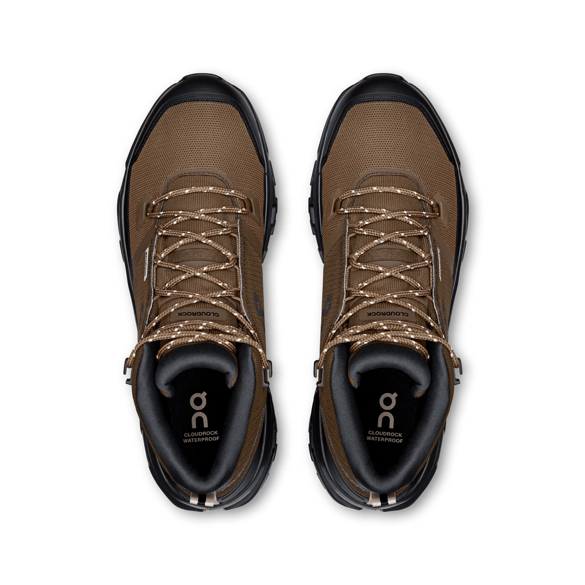 On Cloudrock Mid Waterproof - Earth | Black