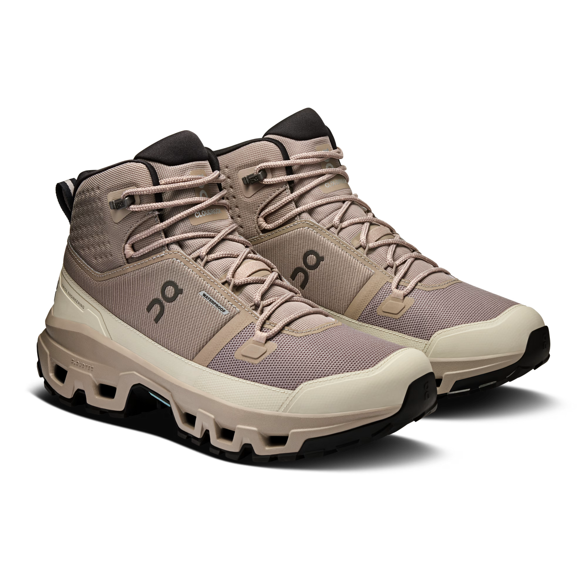 On Cloudrock Mid Waterproof - Cinder | Desert