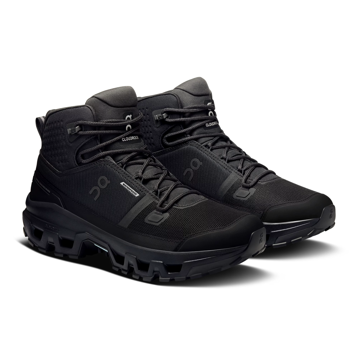 On Cloudrock Mid Waterproof - Black | Black