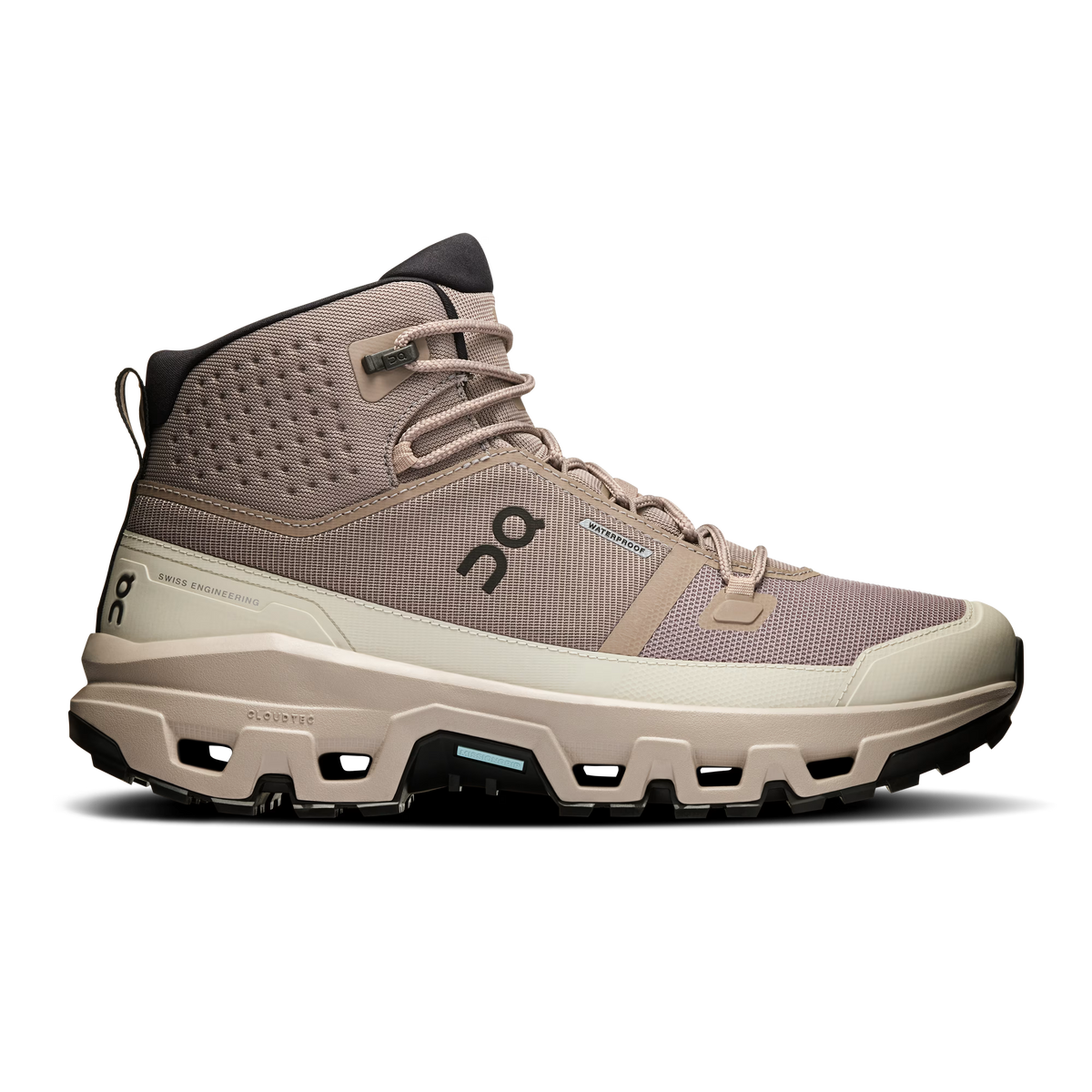On Cloudrock Mid Waterproof - Cinder | Desert